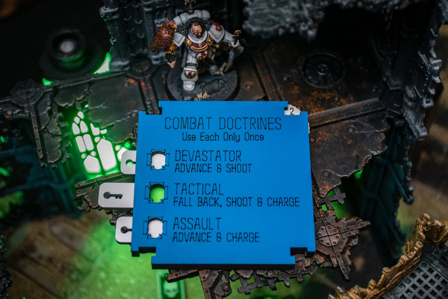 Space Marine Gladius Detachment Tracker - Warhammer 40K Doctrine & Oath Tracker