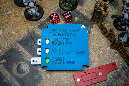 Space Marine Gladius Detachment Tracker - Warhammer 40K Doctrine & Oath Tracker