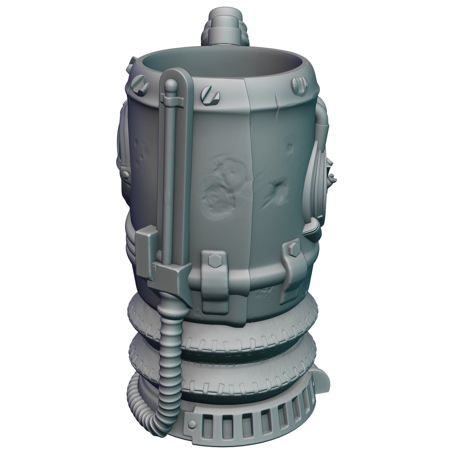 Gadgeteer Steampunk 3D Printed Dice Vault