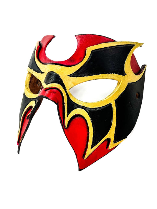 Super Hero Wrestling Mask Handmade Genuine Leather Mask