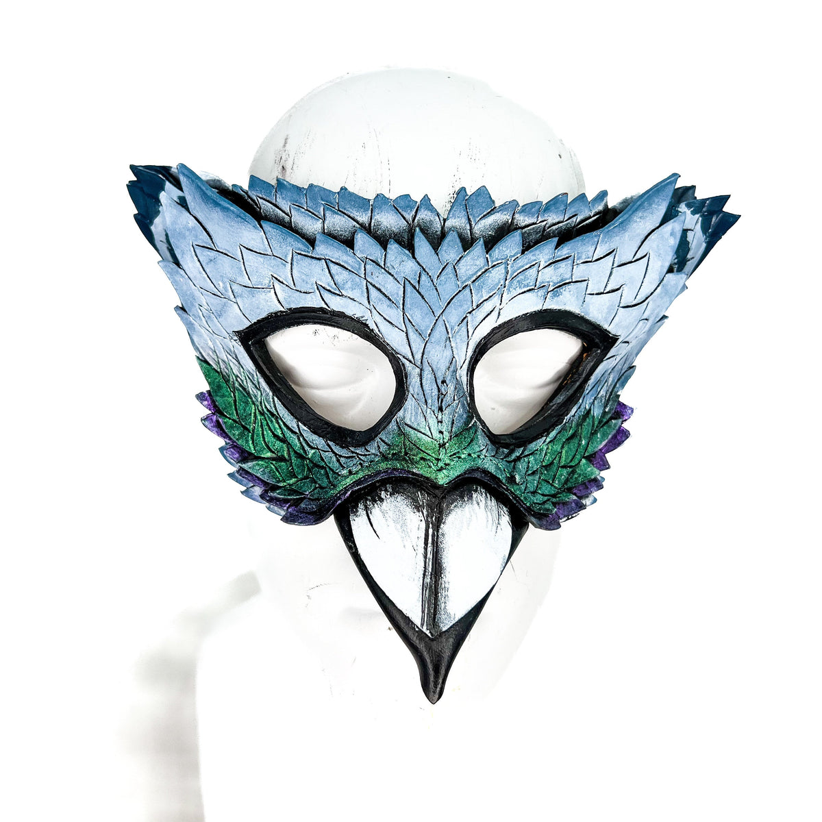 Pigeon Handmade Genuine Leather Mask