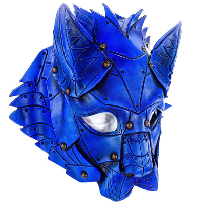 Feline Blue Handmade Genuine Leather