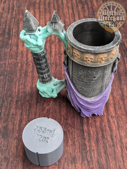 Necromancer Mythic Mug Dice Vault & Can Holder