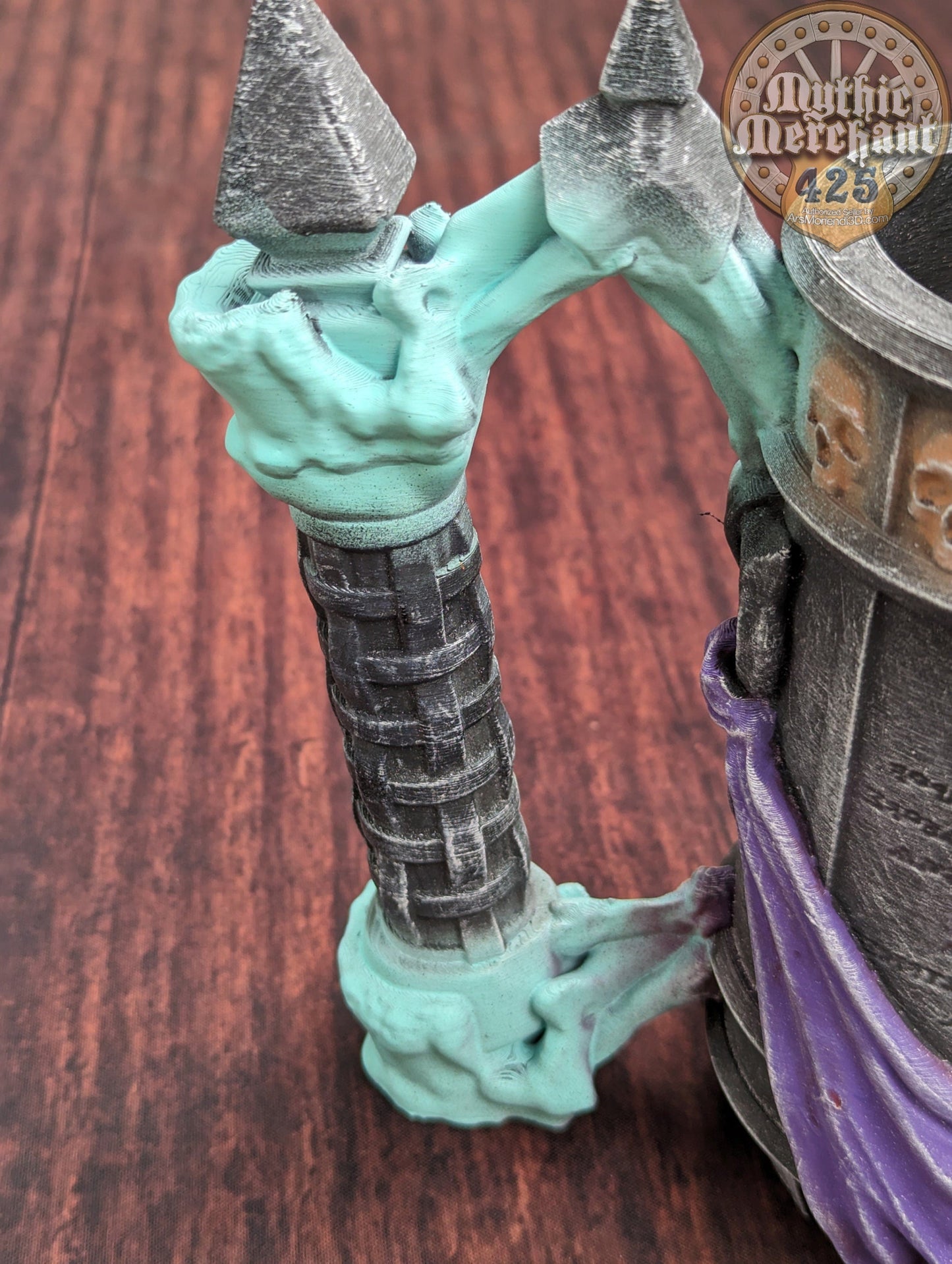 Necromancer Mythic Mug Dice Vault & Can Holder