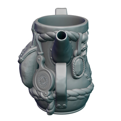 Gnome Mythic Mug Dice Vault & Can Holder
