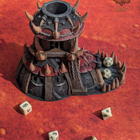 Barbarian Class 3D Printed Dice Tower