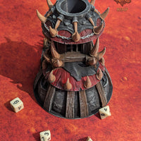 Barbarian Class 3D Printed Dice Tower