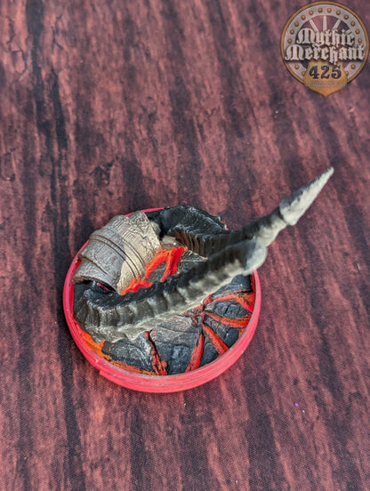 Demon-Blooded Tiefling 3D Printed Mythic Mug Stein