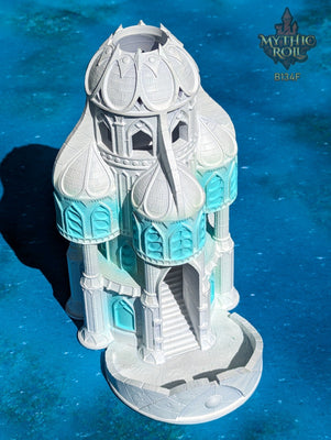 Siren Great Hall 3D Printed Dice Tower