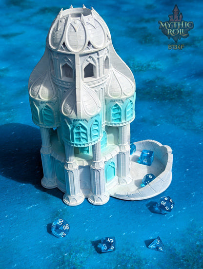 Siren Great Hall 3D Printed Dice Tower