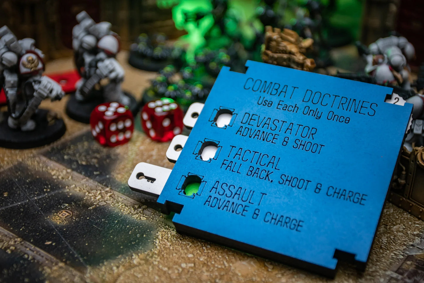 Space Marine Gladius Detachment Tracker - Warhammer 40K Doctrine & Oath Tracker