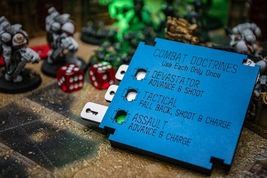Space Marine Gladius Detachment Tracker - Warhammer 40K Doctrine & Oath Tracker