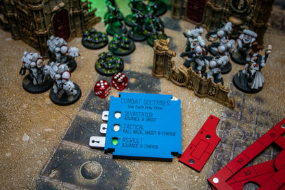 Space Marine Gladius Detachment Tracker - Warhammer 40K Doctrine & Oath Tracker