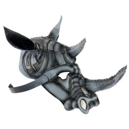 Rhino Handmade Genuine Leather Mask