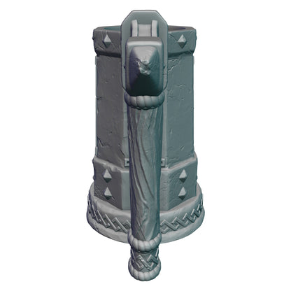 Dwarven 3D Printed Mythic Mug Drink Koozie