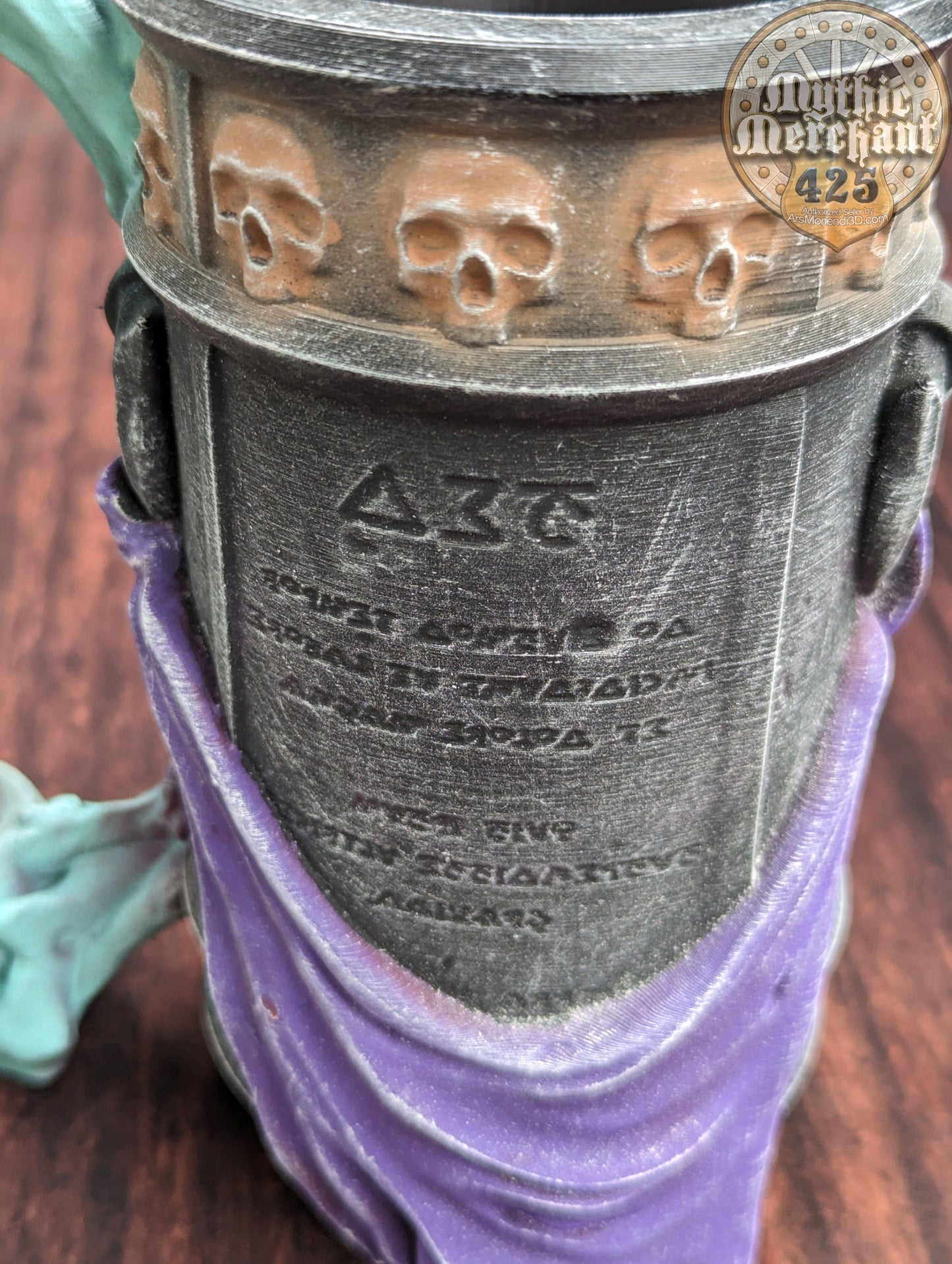 Necromancer Mythic Mug Dice Vault & Can Holder