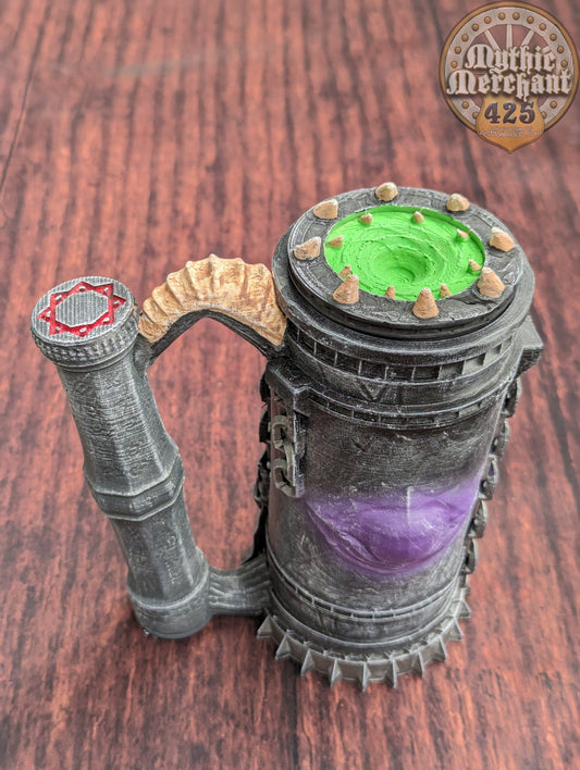 Warlock Mythic Mug Dice Vault
