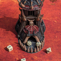 Barbarian Class 3D Printed Dice Tower