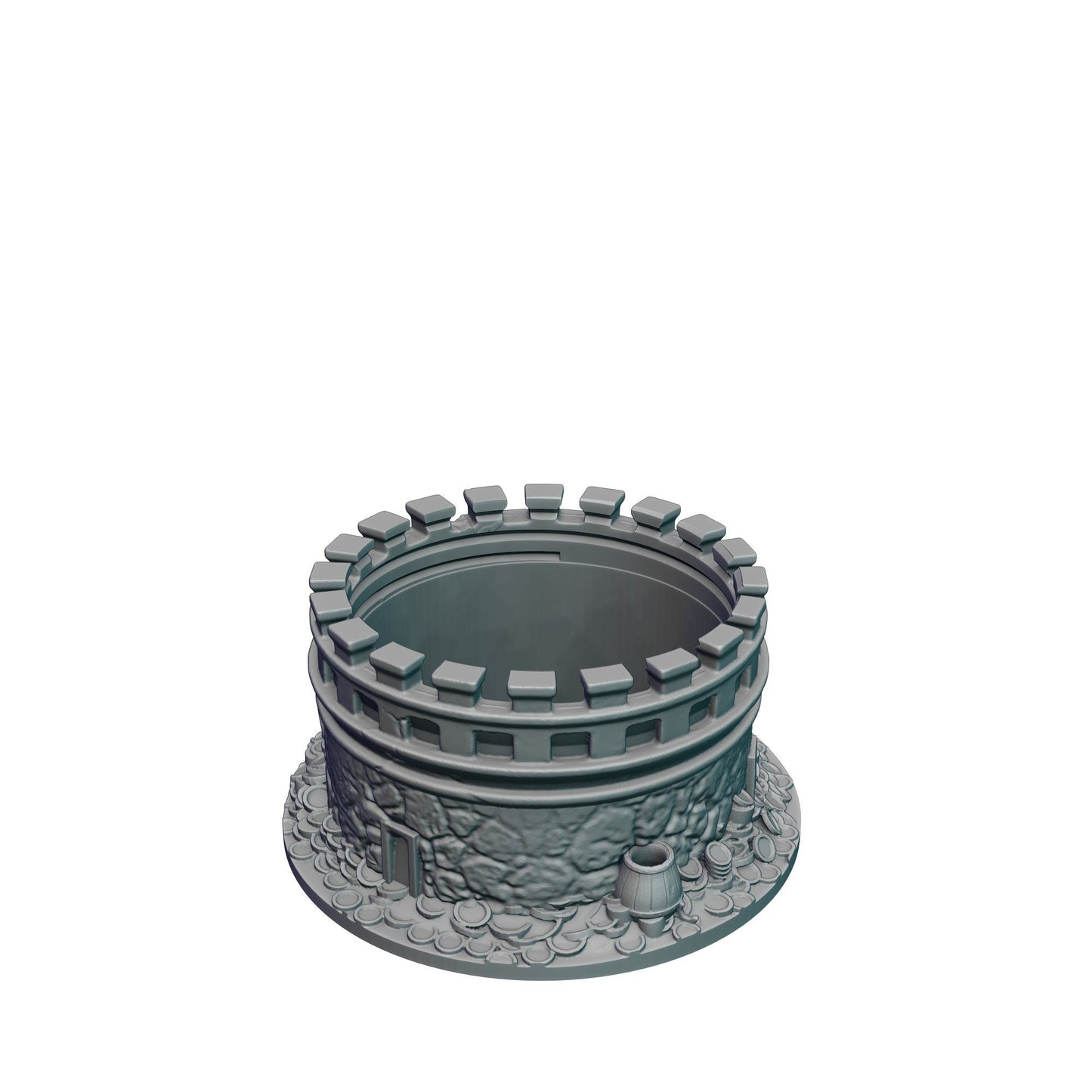 Dungeon Game Master 3D Printed Dice Storage Box