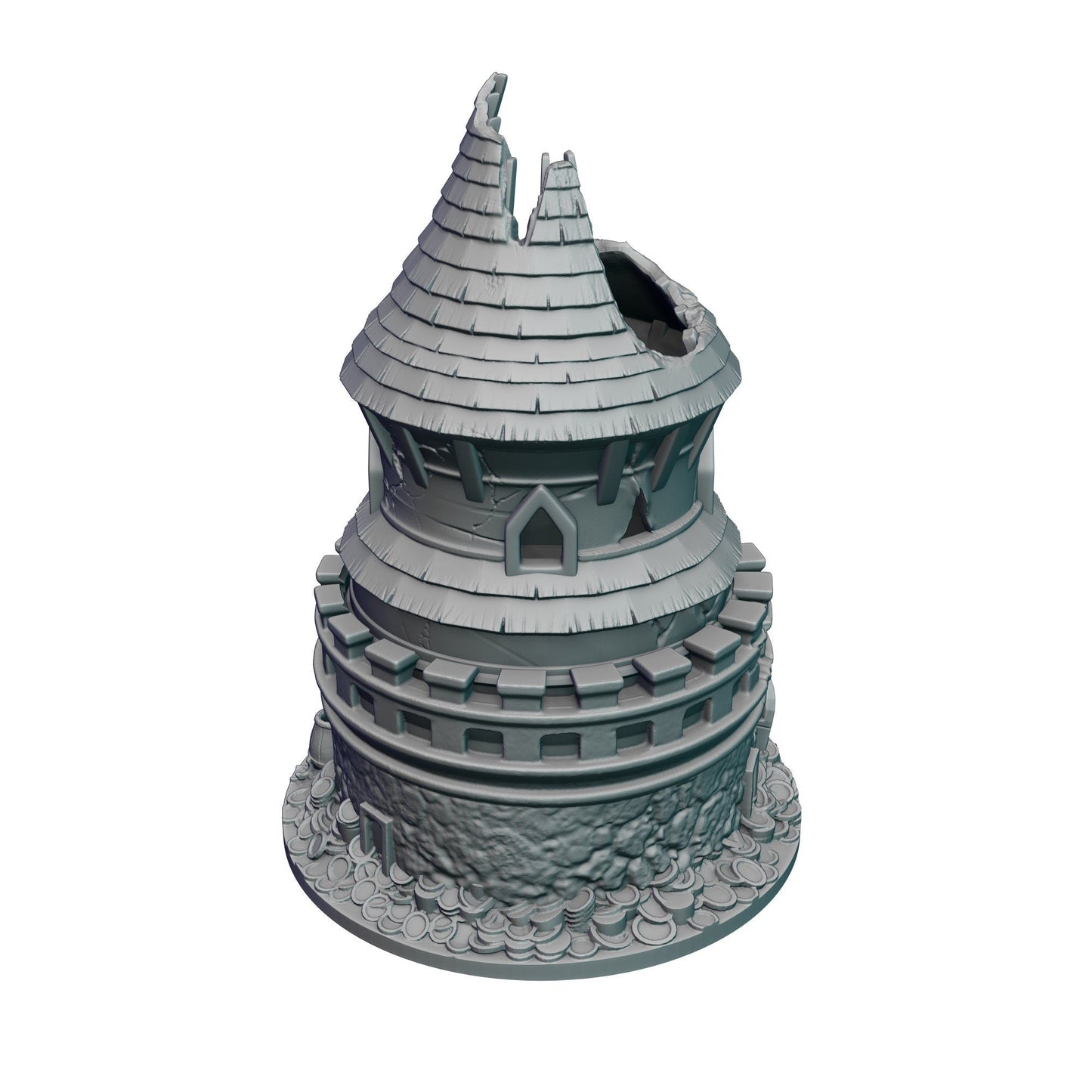 Dungeon Game Master 3D Printed Dice Storage Box
