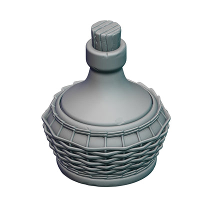 Halfling Potion Bottle 3D Printed Dice Storage Box