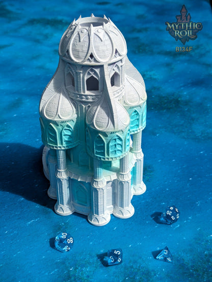 Siren Great Hall 3D Printed Dice Tower