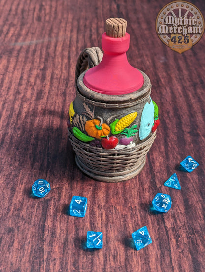 Halfling - Hobbit Hole 3D Printed Mythic Mug Dice Vault & Can Holder