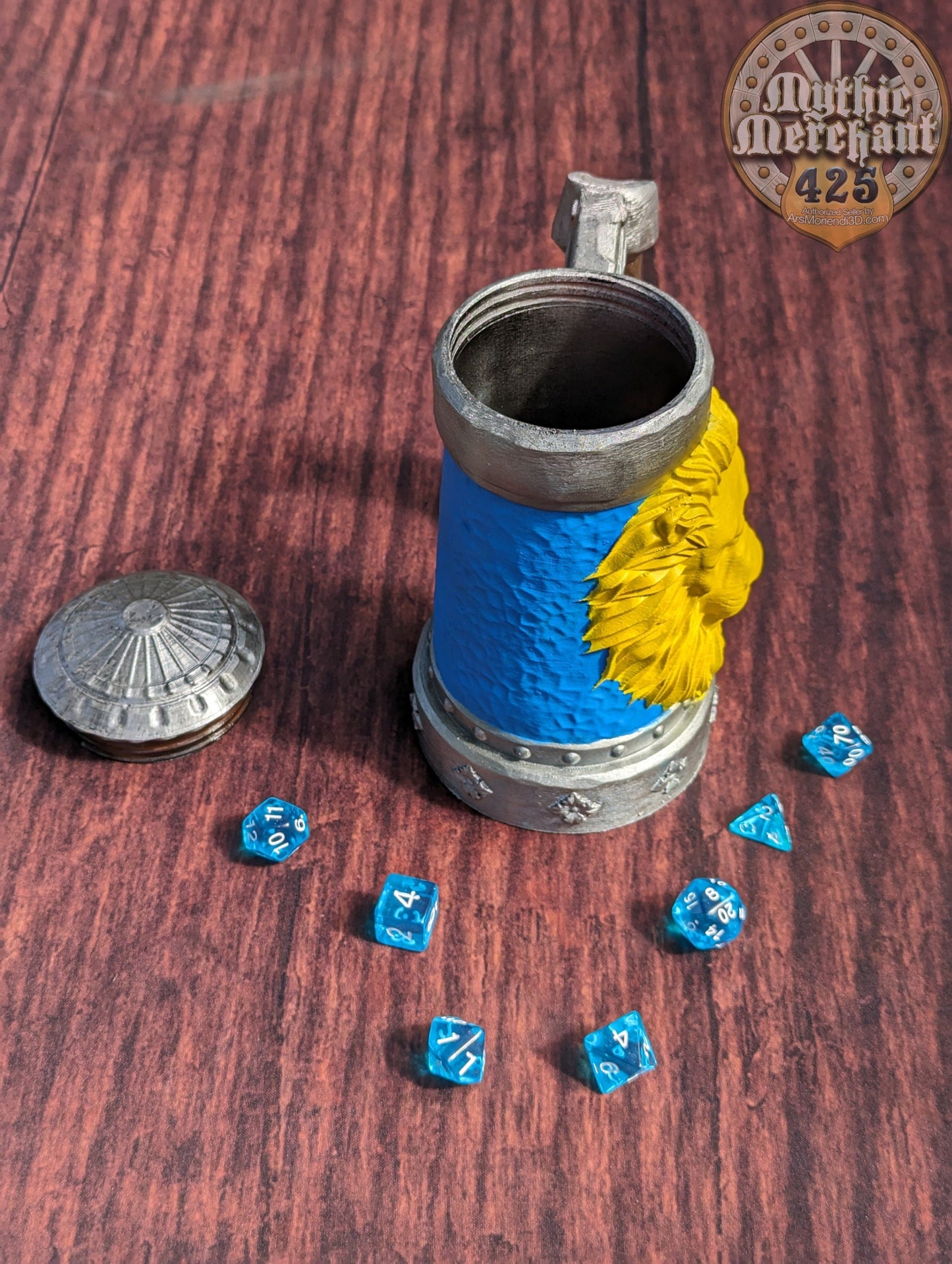 Lion's Brew Mythic Mug Dice Vault & Can Holder