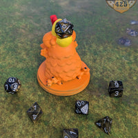Baby Phoenix Dice Guardian Dice Jail (3d Printed)