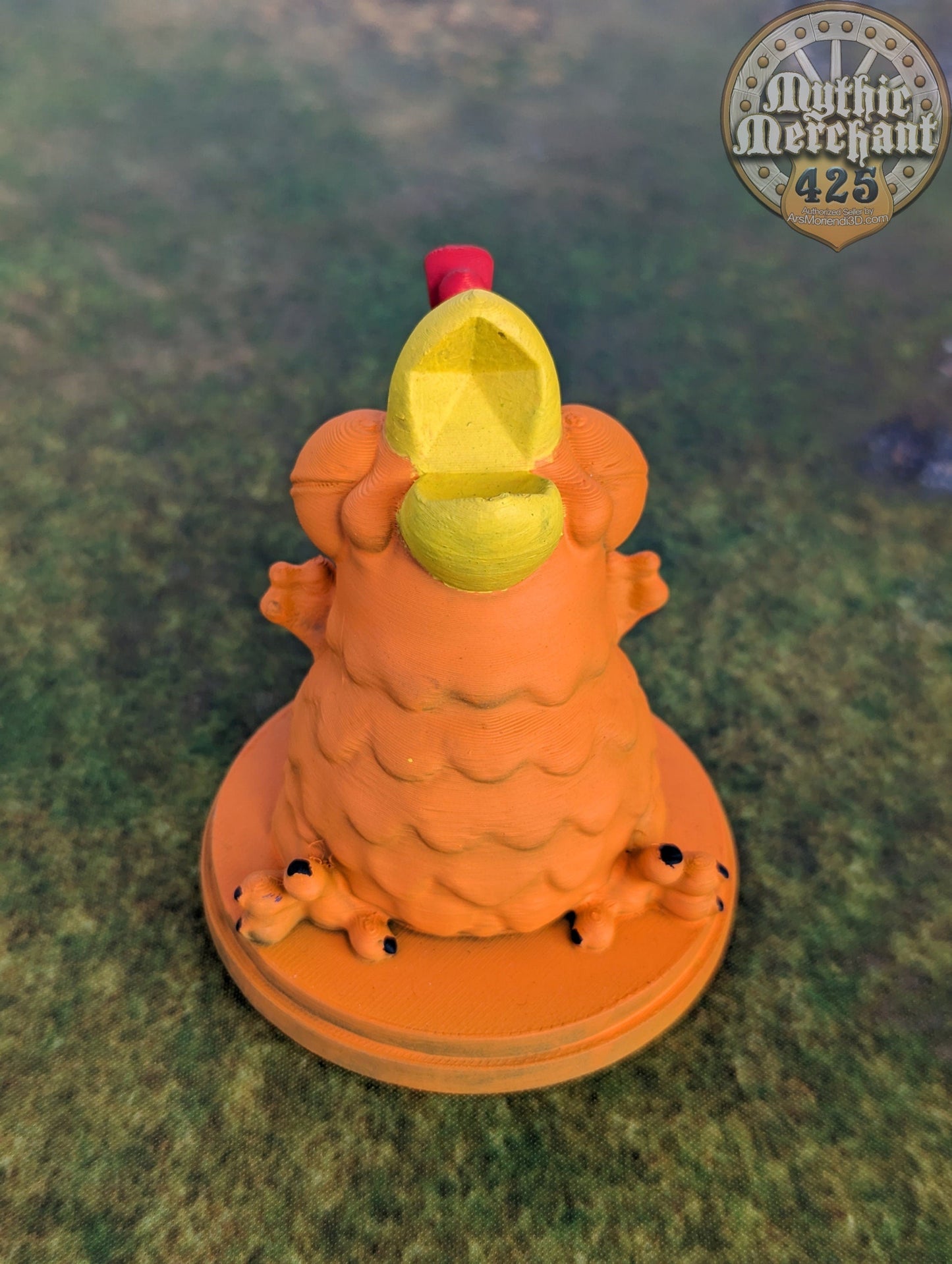 Baby Phoenix Dice Guardian Dice Jail (3d Printed)