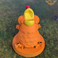 Baby Phoenix Toy 3D Printed Dice Guardian
