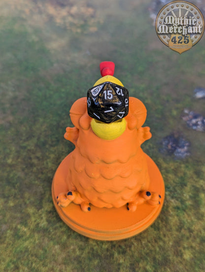 Baby Phoenix Toy 3D Printed Dice Guardian