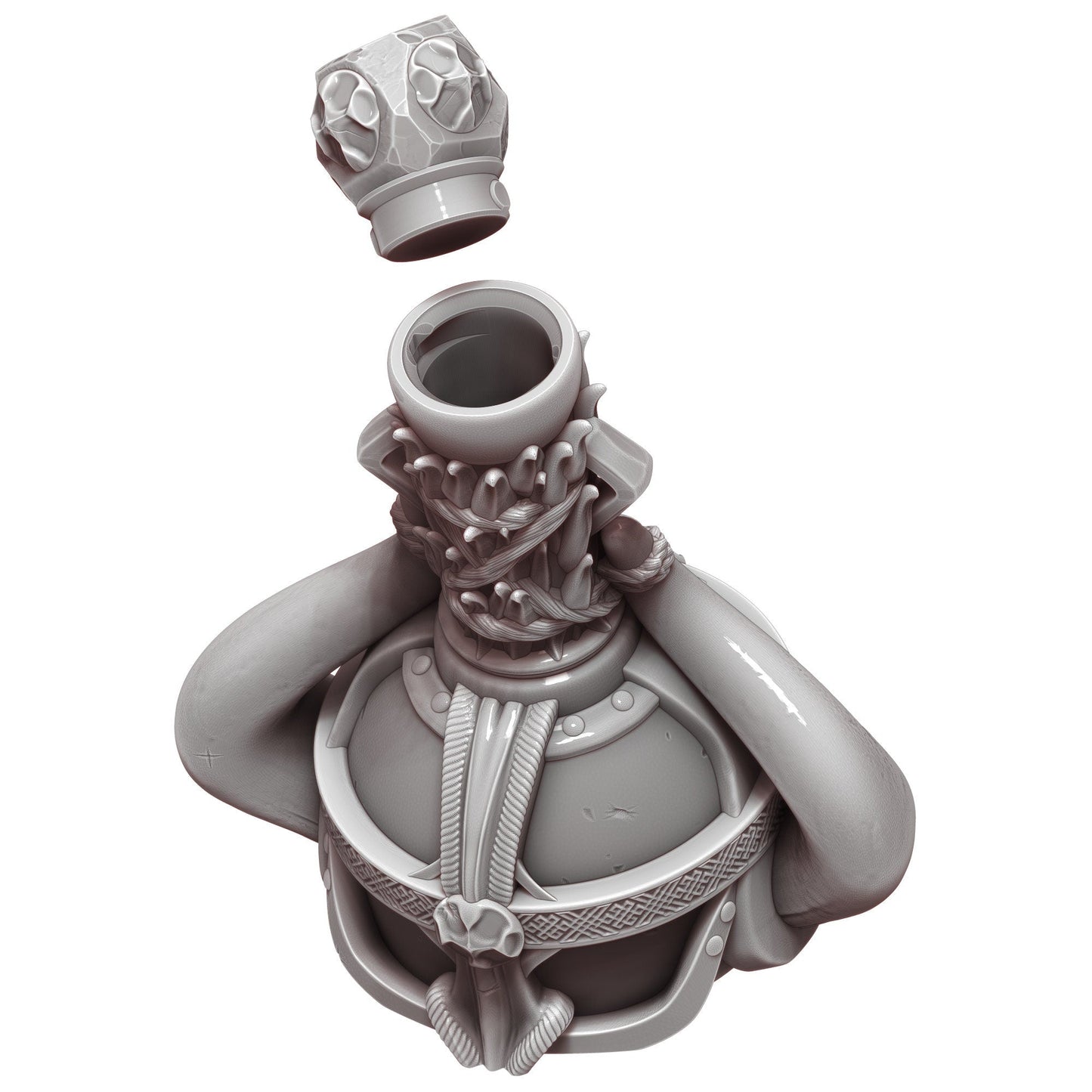 Frost Giant's Strength Potion 3D Printed Dice Box