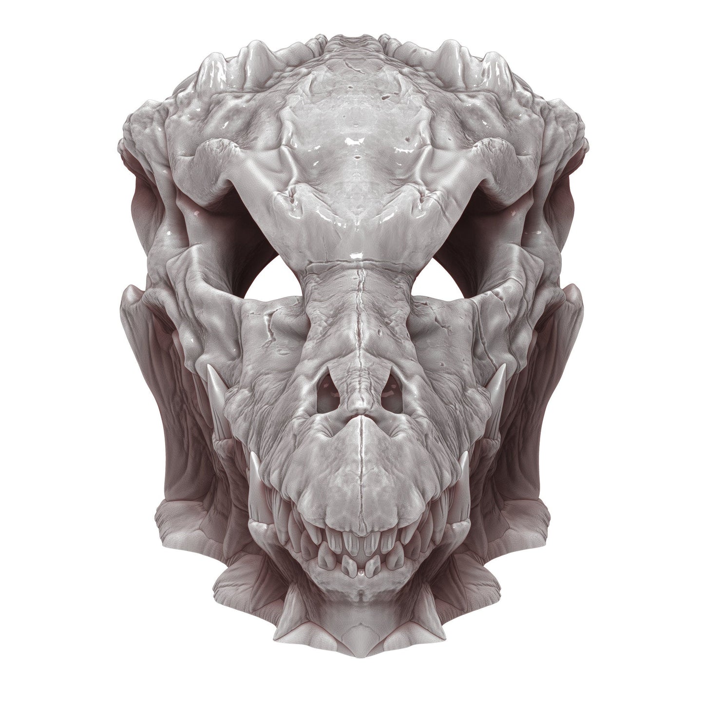 Dragon Skull 3D Printed Dice Tower