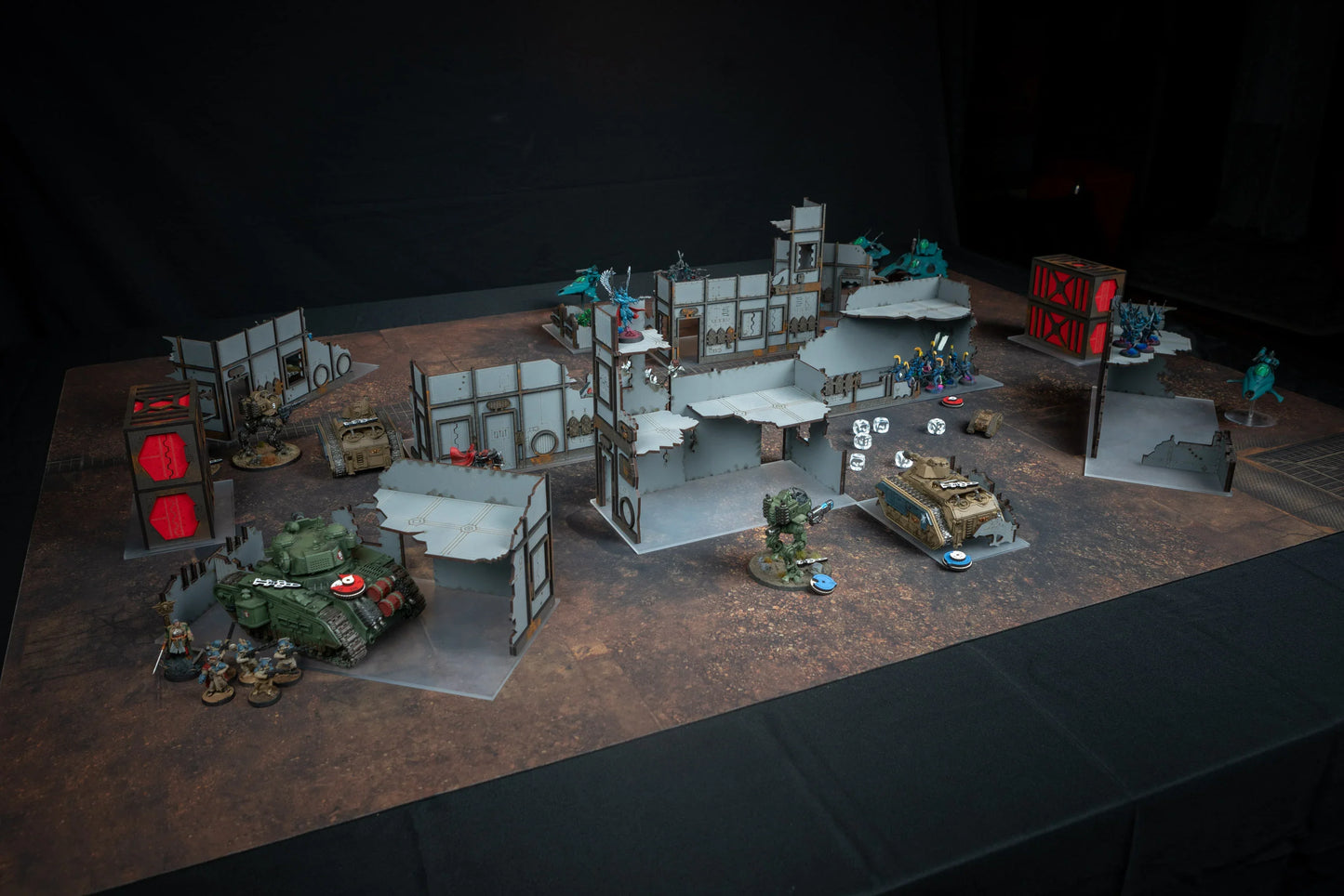 Pariah Nexus Compatible Terrain - Warhammer 40K 3D Printed Scatter Terrain Set