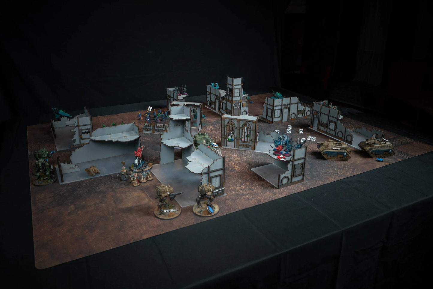 Pariah Nexus Compatible Terrain - Warhammer 40K 3D Printed Scatter Terrain Set