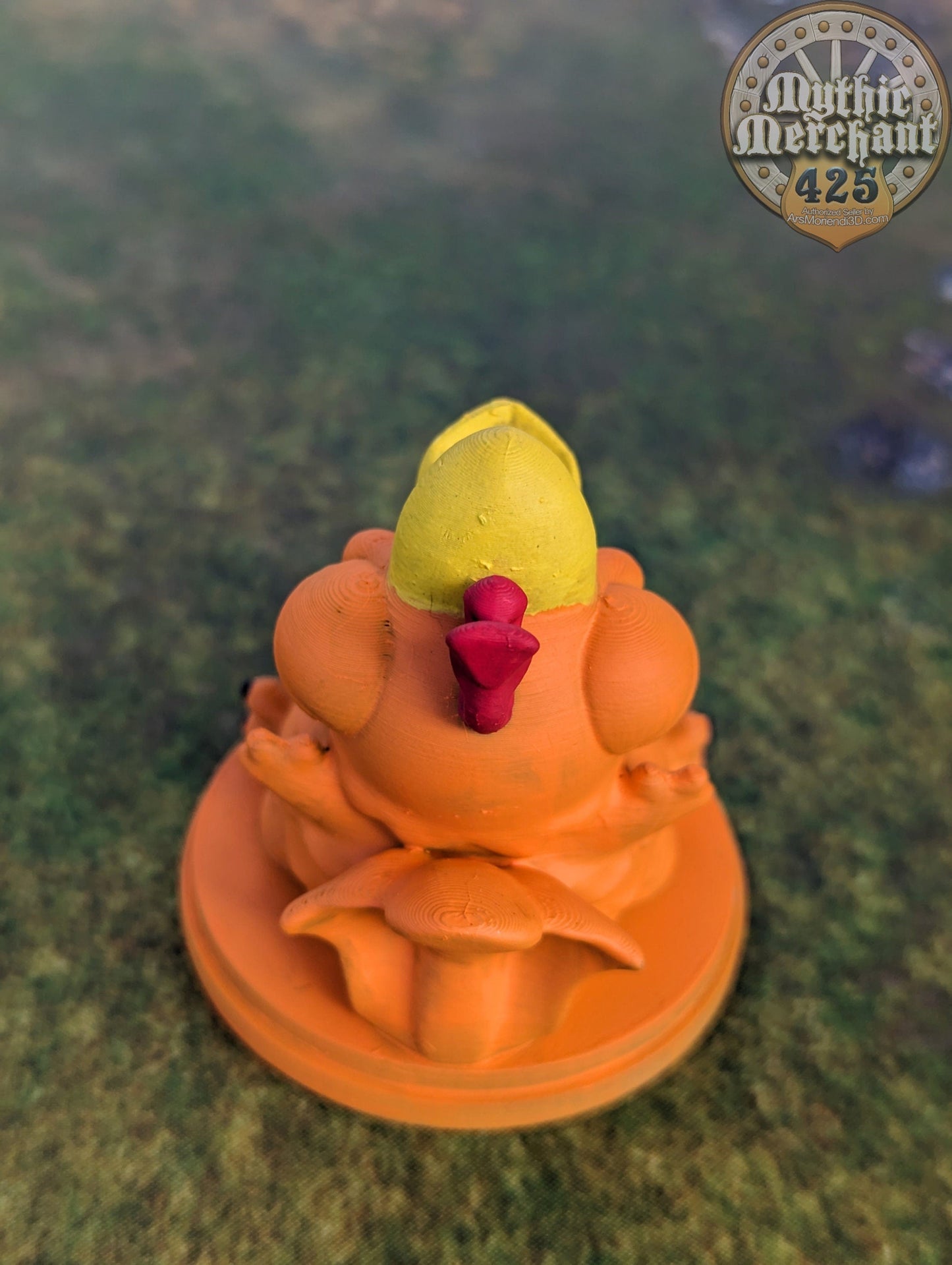 Baby Phoenix Toy 3D Printed Dice Guardian