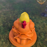 Baby Phoenix Dice Guardian Dice Jail (3d Printed)