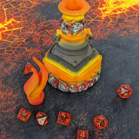 Fire Giant's Strength Potion 3D Printed Dice Jail