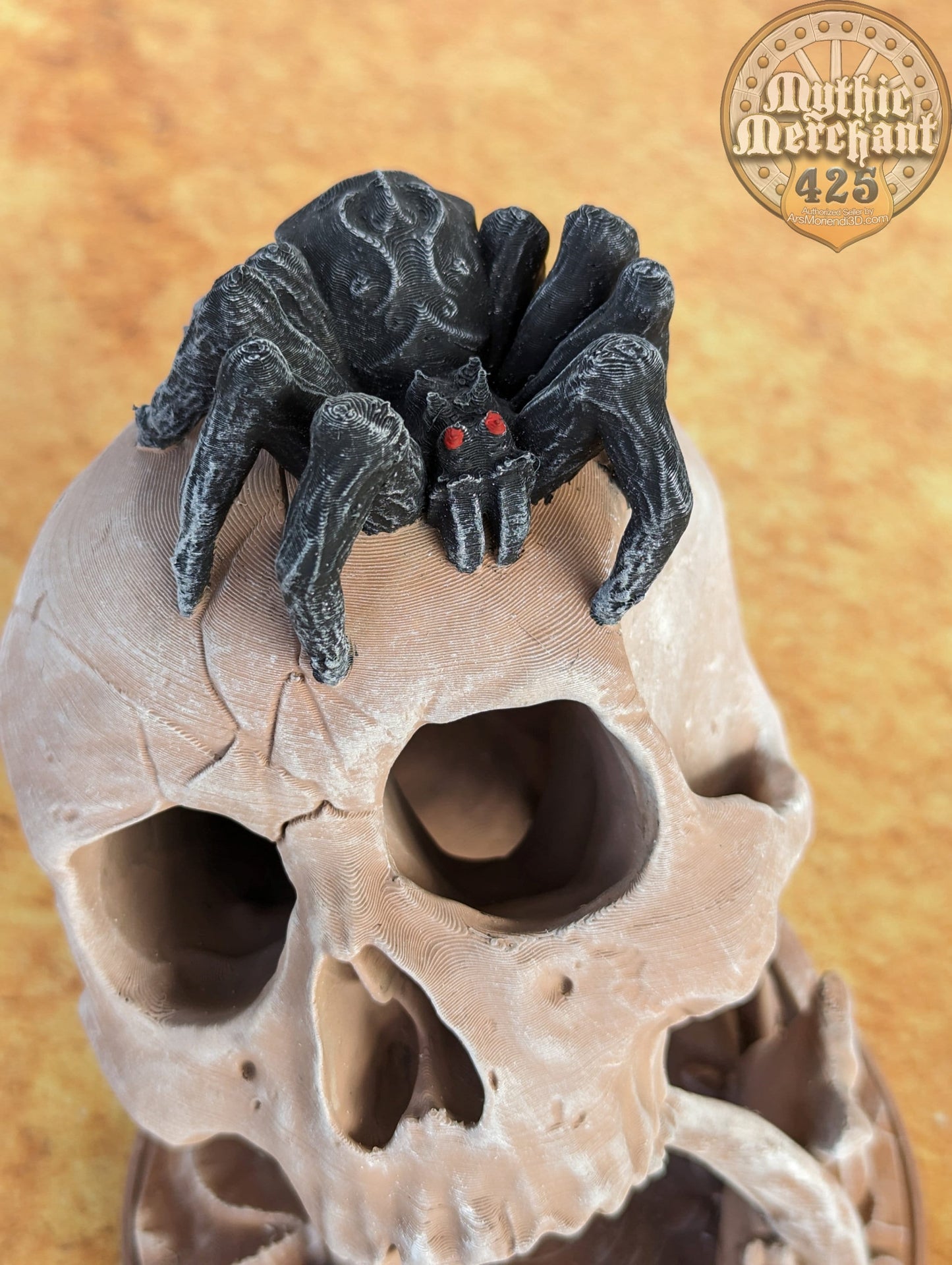 Desert's Kiss Skull 3D Printed Dice Tower