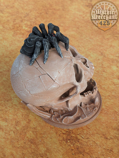 Desert's Kiss Skull 3D Printed Dice Tower