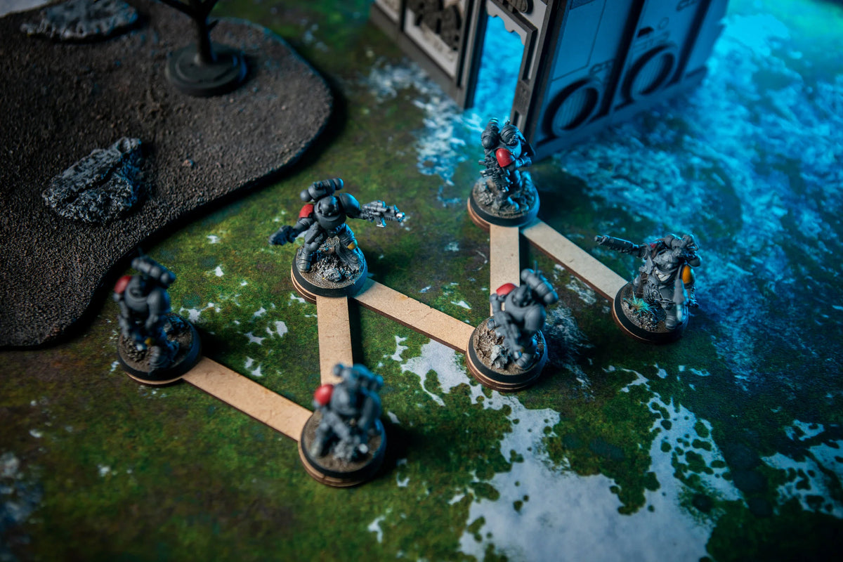 Flexible Movement Tray with Magnetized Base Inserts - Warhammer The Old World