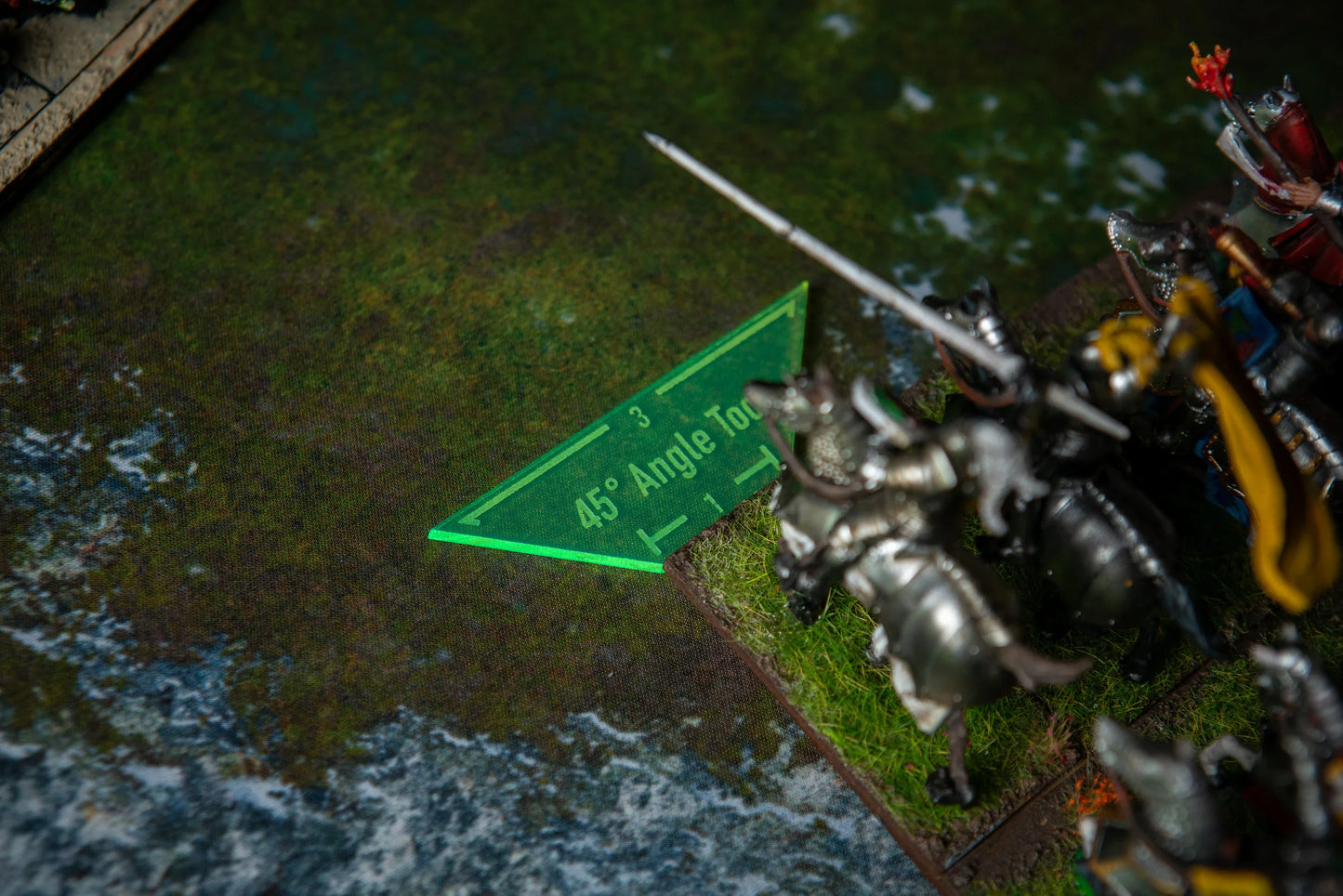 Acrylic Blast Template Set for Warhammer: The Old World – Artillery & Magic Templates