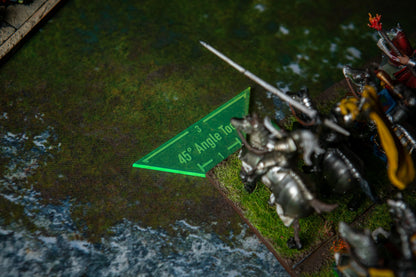 Acrylic Blast Template Set for Warhammer: The Old World – Artillery & Magic Templates