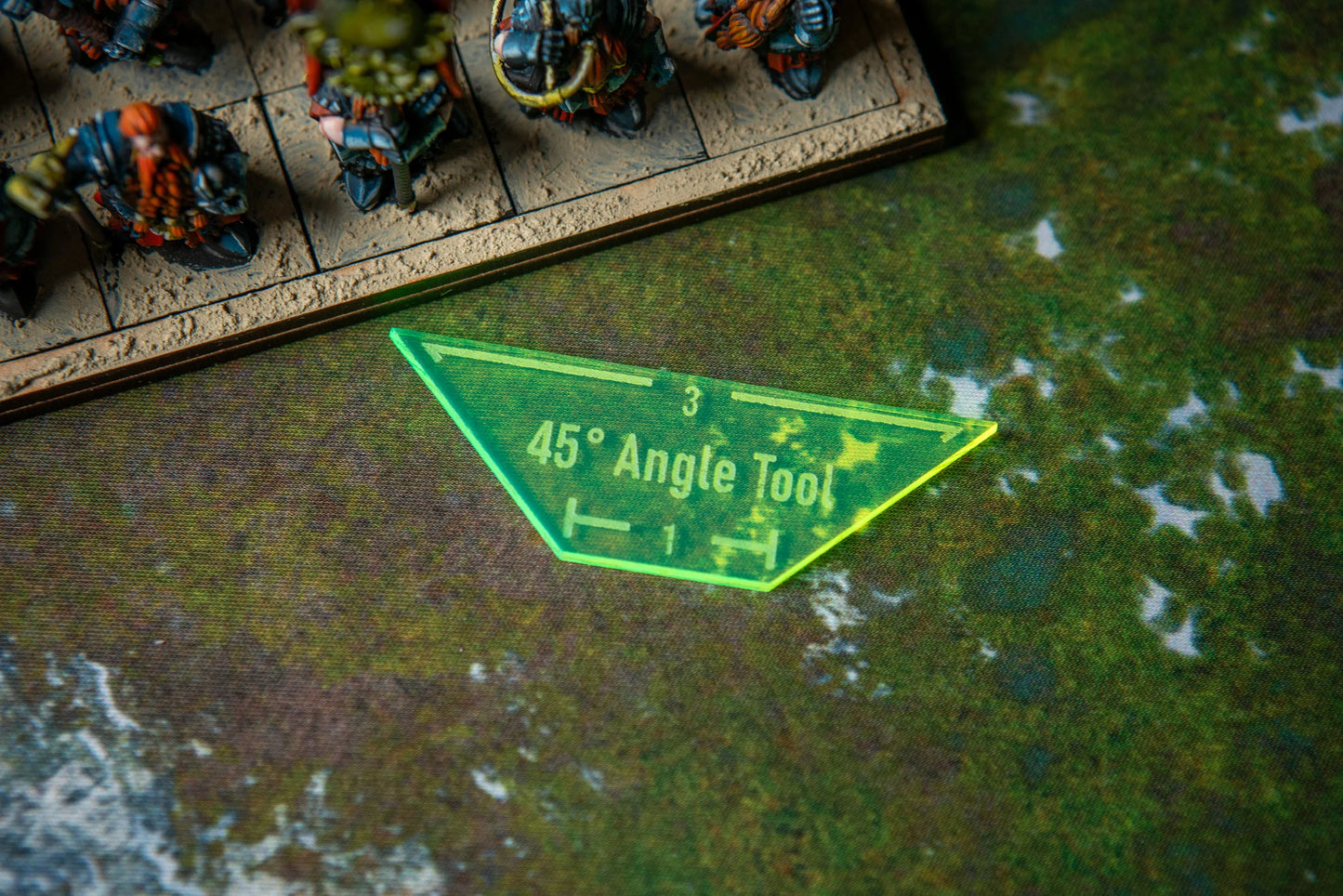 Acrylic Blast Template Set for Warhammer: The Old World – Artillery & Magic Templates