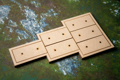 Pre-Magnetized Lance Movement Tray - Warhammer The Old World Cavalry Tray