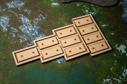 Pre-Magnetized Lance Movement Tray - Warhammer The Old World Cavalry Tray