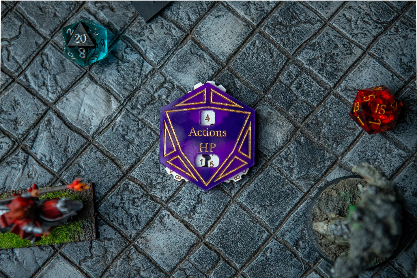 DC20 Mini Tracker - Compact Character Tracker for DC20 RPG