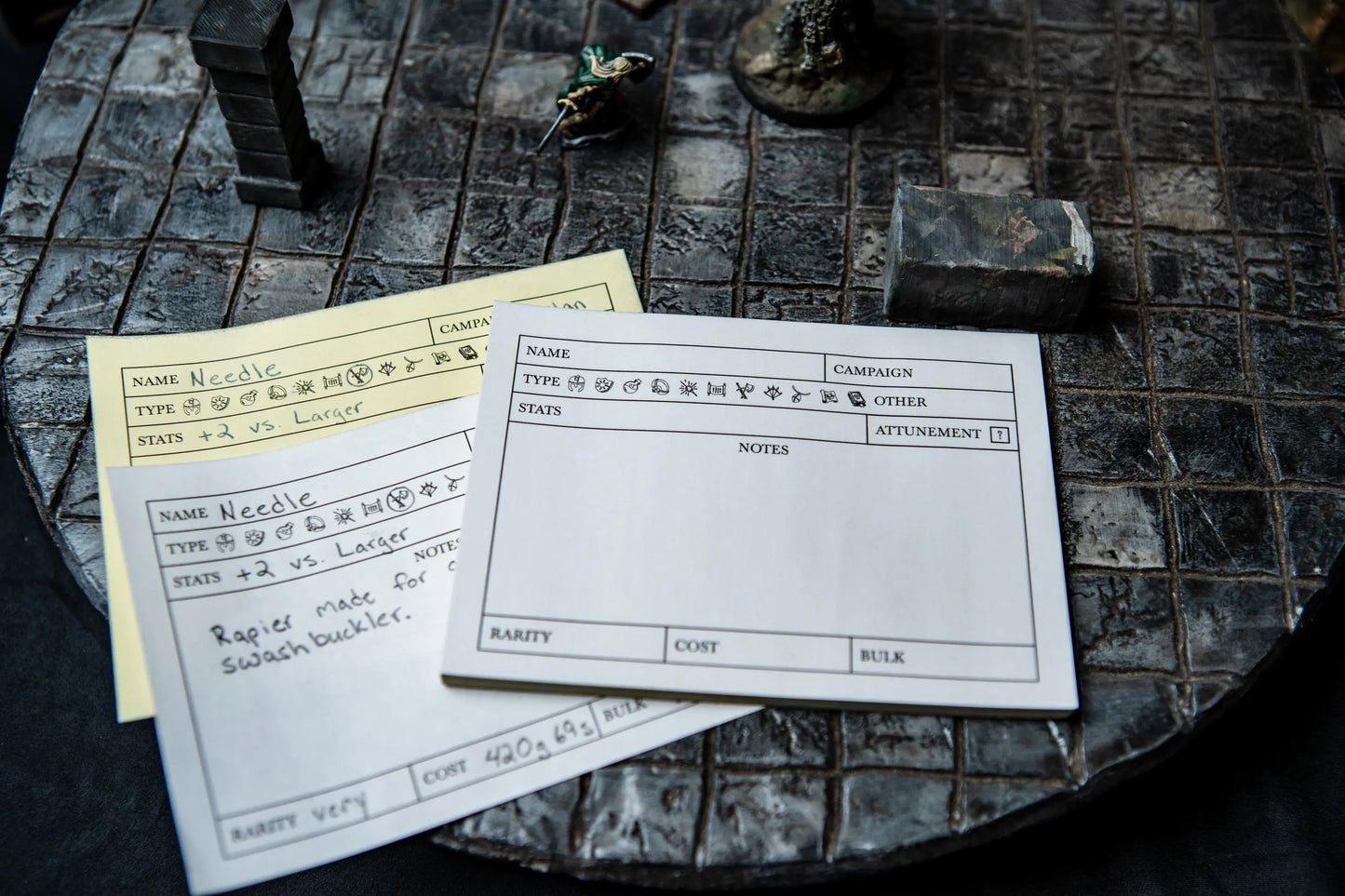 Loot Receipt Booklet – Magic Item Tracker for Dungeon Masters