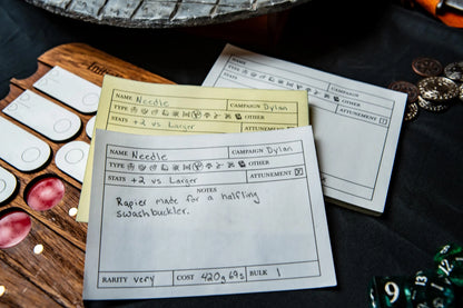 Loot Receipt Booklet – Magic Item Tracker for Dungeon Masters